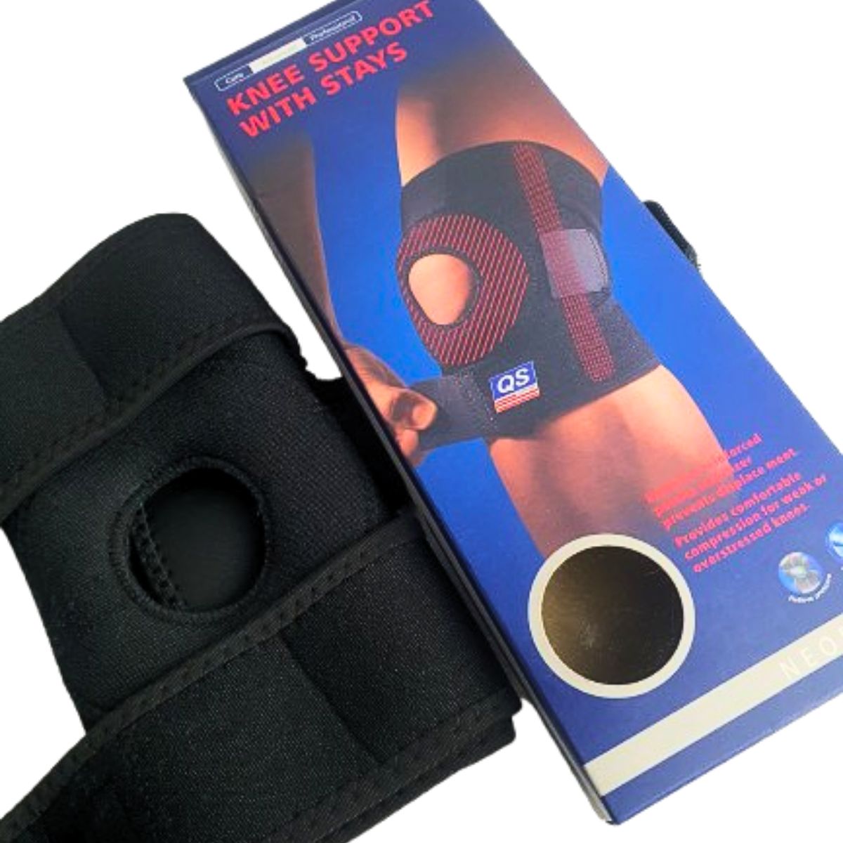 Joelheira Elástica Compressão Knee Support With Stays 733 Joelheira Elástica Compressão Knee Support With Stays 733